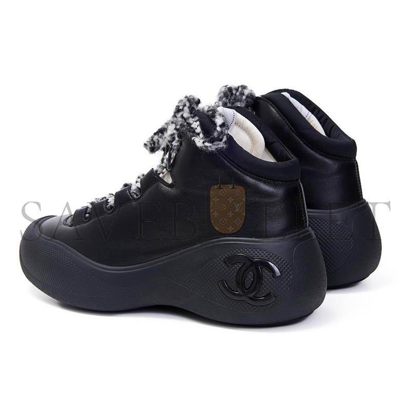 CHANEL COCO NEIGE CC CHUNKY HIGH TOP SNEAKERS G39498